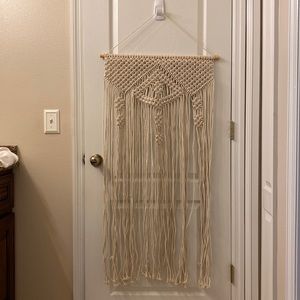 Macrame wall decor